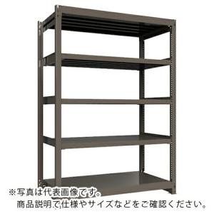 ICHIMAI 重量ボルトレスラック 段荷重1000Kg H2100×W1500×D750 天地5段 単体グレー ( TH1000-757T5 ) HIKARI製作所(株) (メーカー取寄)｜orangetool
