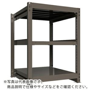 ICHIMAI 重量ボルトレスラック 段荷重1000Kg H1200×W900×D900 天地3段 単体グレー ( TH1000-439T3 ) HIKARI製作所(株) (メーカー取寄)｜orangetool