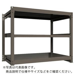 ICHIMAI 重量ボルトレスラック 段荷重1000Kg H1200×W1500×D900 天地3段 単体グレー ( TH1000-459T3 ) HIKARI製作所(株) (メーカー取寄)｜orangetool