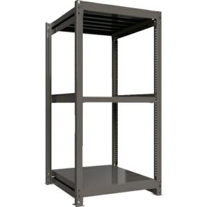 ICHIMAI 重量ボルトレスラック 段荷重1000Kg H1800×W900×D900 天地3段 単体グレー ( TH1000-639T3 ) HIKARI製作所(株)｜orangetool
