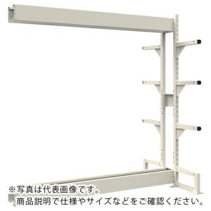 TRUSCO ボルトレス長尺保管棚M1.5 複式連結1800X450XH1500 4段 ( VRM1.5-5654BW )｜orangetool