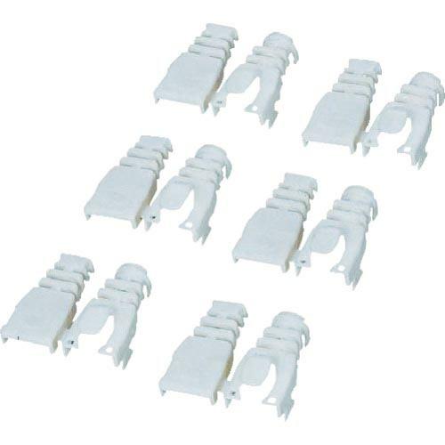 【SALE価格】ELECOM コネクタ保護カバー後付けタイプ/6個 ベージュ ( LD-ABBE6 ...