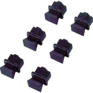 【SALE価格】ELECOM RJ45コネクタジャックほこりカバー6個 ブラック ( LD-DUSTBK6 ) エレコム(株)｜orangetool