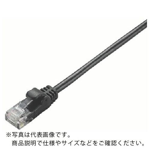 エレコム CAT6準拠GigabitやわらかLANケーブル15mブラック  ( LD-GPY/BK1...