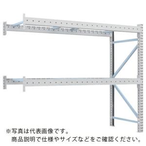TRUSCO 重量パレットラック3トン 2300X900XH2000 2段 連結 ( 3D-20B23-09-2B ) トラスコ中山(株) (メーカー取寄)｜orangetool