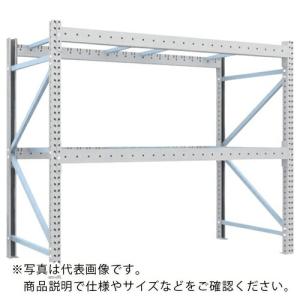 TRUSCO 重量パレットラック3トン 2500X900XH2500 2段 単体 ( 3D-25L25-09-2 ) トラスコ中山(株) (メーカー取寄)｜orangetool