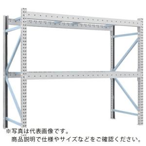 TRUSCO 重量パレットラック3トン 2300X900XH2000 2段 単体 ( 3D-20B23-09-2 ) トラスコ中山(株) (メーカー取寄)｜orangetool