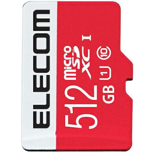 ELECOM microSDXCカード UHS-I U1 Class10 512GB ( GM-MF...