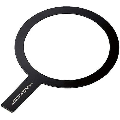 ELECOM メタルリングステッカー ワイヤレス充電対応iPhone用 貼り付けツール付属 ブラック...