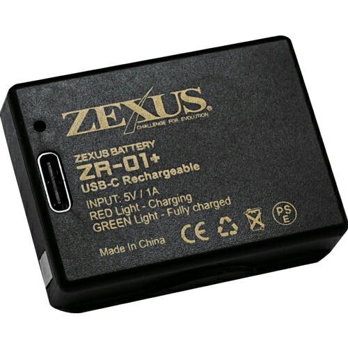 ZEXUS 専用リチウム電池 ZR-01+ ( ZR01PLUS ) 冨士灯器(株)