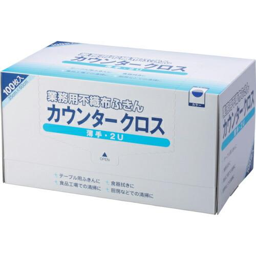 橋本クロス カウンタークロス(レギュラー)薄手・BOX ブルー (100枚×6箱=600枚) ( 2...