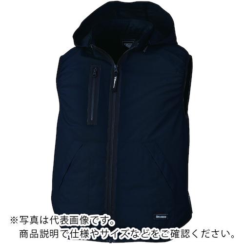 XEBEC 空調服ベスト(フード付き) ディープネイビー ( XE98029-19-L )