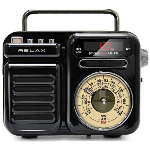 グリーンクロス RELAX マルチレトロラジオ/ブラック  ( 6300041728 )