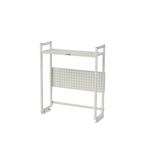 ヤマテック ワークテーブル150シリーズ用 ロジスタンド パンチングパネル付 W900×D300×H...