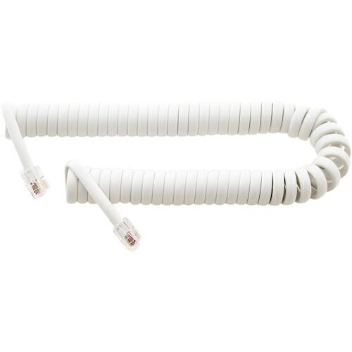 MCO 受話器用カールコード クロス結線 ( DC-J403/WH ) ナカバヤシ(株) (メーカー...