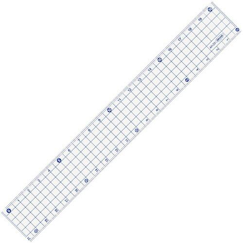 共栄プラスチック 方眼定規 20cm ブルー  ( AH-20-B ) 共栄プラスチック(株) (メ...