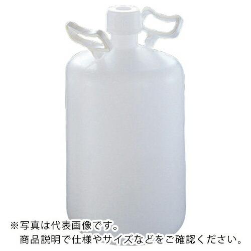 サンプラ PE取手付細口瓶 10L ( 02506 ) (株)サンプラテック