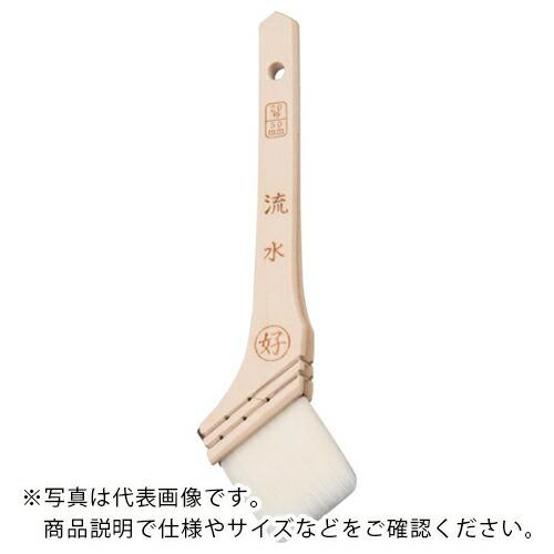 好川産業 白ナイロン刷毛 流水 30mm ( 12453 ) 好川産業(株)