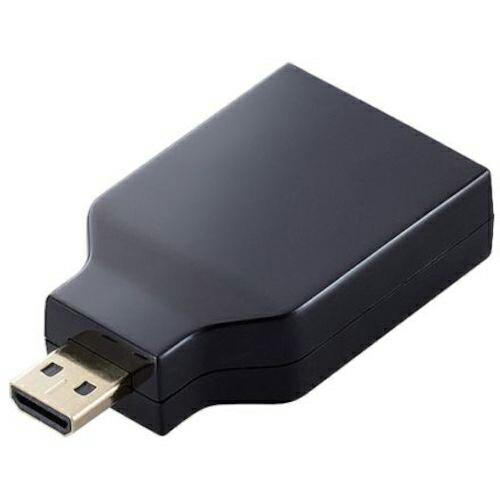 エレコム HDMI変換アダプター AF-DM(micro) スリムタイプ ブラック ( AD-HDA...