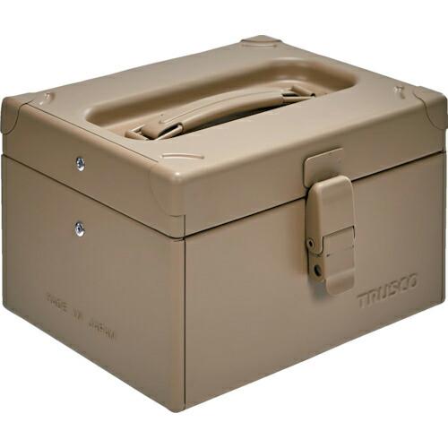 TRUSCO 片開きツールボックス ライトサンド 225x180x135mm ( TB225-LS ...