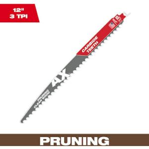 milwaukee ( ミルウォーキーツール )　ＡＸ　剪定用カーバイドレシプロソーブレード　３ＴＰＩ　３０５ｍｍ（１本） ( 48-00-5233 )
