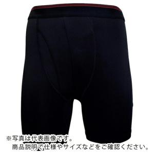 アズ オトコの温活 仙骨ロングボクサー黒 L ( 937351L09 )｜orangetool