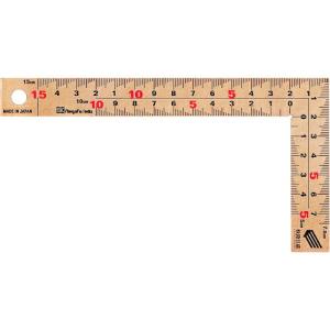 SK 金曲尺 15cm 快段目盛 厚手広巾 ピンクゴールド ( PGMT-15CKD )｜orangetool