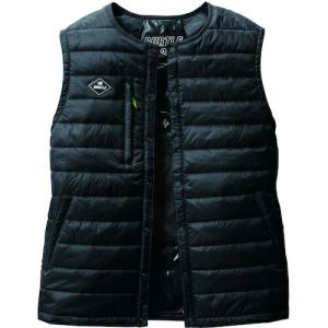BURTLE ダウンベストブラック  ( 3254-35-M ) (株)バートル (メーカー取寄)｜orangetool