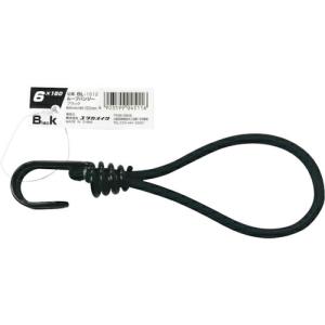 ユタカメイク ゴム ループバンジー 6mm×150mm ブラック ( BL-1512 ) (株)ユタカメイク｜orangetool