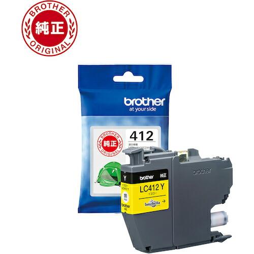 brother インクカートリッジ イエロー ( LC412Y ) ブラザー工業(株)
