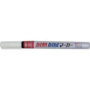 Okitsumo 耐熱耐候マーカー 細タイプ レッド ( TMKHOSO-35 ) オキツモ(株)｜orangetool