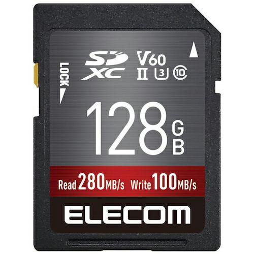 ELECOM SDXCカード データ復旧サービス付 UHS-II V60 128GB ( MF-FS...