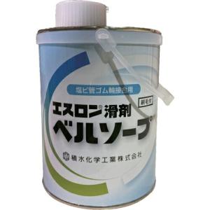 エスロン 滑剤ベルソープ(ゴム輪接続用) 刷毛付 1KG ( BSP1H )｜orangetool