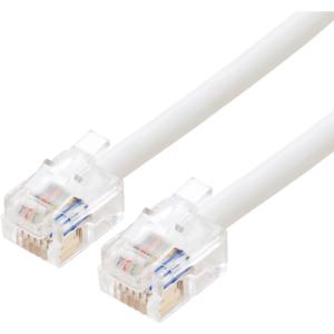 MCO 電話機コード 6極6芯 1m 白 ( DC-601/WH )｜orangetool