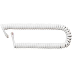 MCO 受話器用カールコード0.3m ストレート ( DC-J403S/WH )｜orangetool