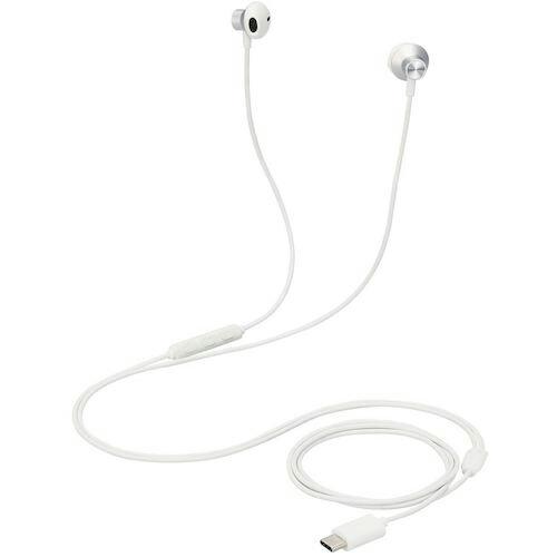 ELECOM イヤホン USB Type-C デジタル式 セミオープン 14.2mmドライバ シルバ...