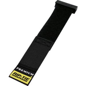 RIP-TIE リップロックケーブルラップ 25.4mmX241.3mm 1本入 黒 ( RLH-095-1PK-BK )｜orangetool