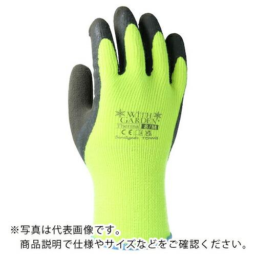 トワロン 防寒手袋 WithGardenサーマル レモンイエロー 9/L ( W375-9L )