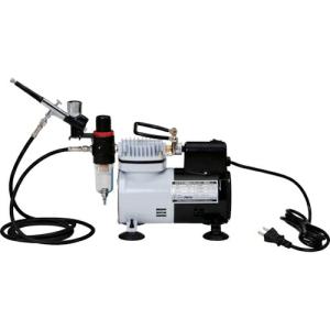アサヒペン エアブラシ専用コンプレッサー ORCA ABM-04 ( 200594 )｜orangetool