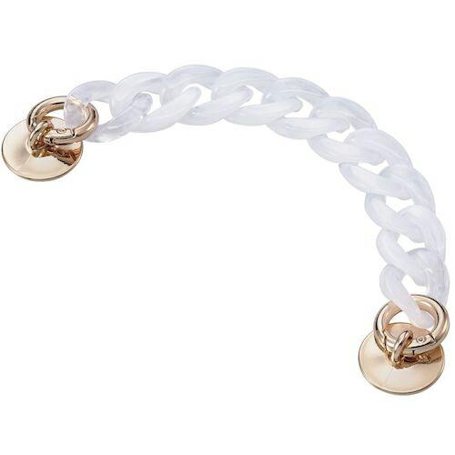 ELECOM キーリングハンガーチェーン &amp;Me フラットタイプ クリア ( P-STKHCHSCR...