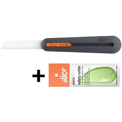 スライス 【数量限定 セーフティカッター付き】インダストリーナイフ刃先調整固定式 ( 10559-C...