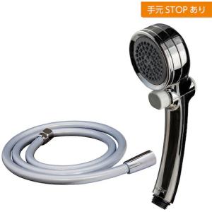 タカギ シャワーホースセット メタリックエアービートシャワピタホースセット ( JSB125BM ) (株)タカギ (メーカー取寄)｜orangetool