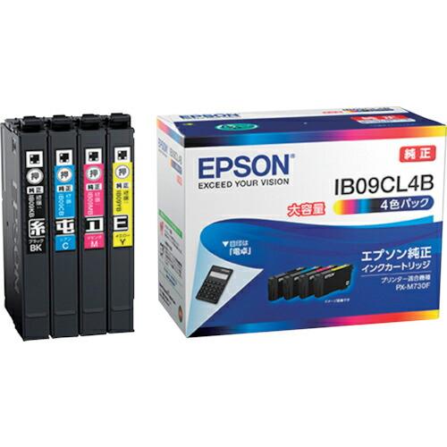 EPSON PX-M730F、PX-S730用インクカートリッジ 4色パック大容量インク ( IB0...