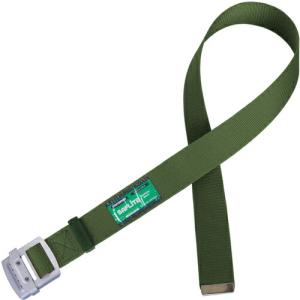 TSUYORON 胴ベルトのみ アルミスライドバックル 深緑 Lサイズ 幅50MM×長さ1400MM ( TUB-NS5N-OD-L-BP ) 藤井電工(株) (メーカー取寄)｜orangetool