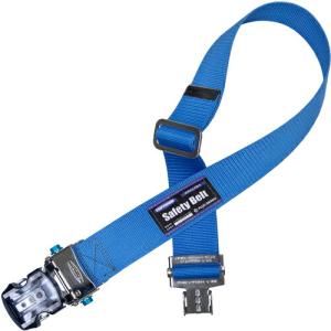 TSUYORON 胴ベルトのみ アジャスト付きワンタッチバックル 青 Lサイズ 幅50MM×長さ1400MM ( TUBAJOTNBL4LBP ) 藤井電工(株) (メーカー取寄)｜orangetool