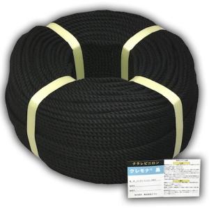 グリーンクロス クレモナロープ 黒 14mm×200m ( 6300046581 )｜orangetool