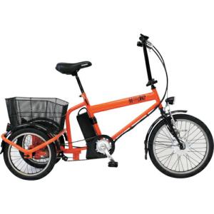 TRUSCO 電動アシストノーパンク三輪自転車 ハザードランナー トライアシスト ( THR-5503E-A )｜orangetool