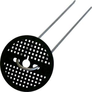 萩原 防草シート用押さえピン 黒 20cm ( SOK-20 ) (200本セット)｜orangetool