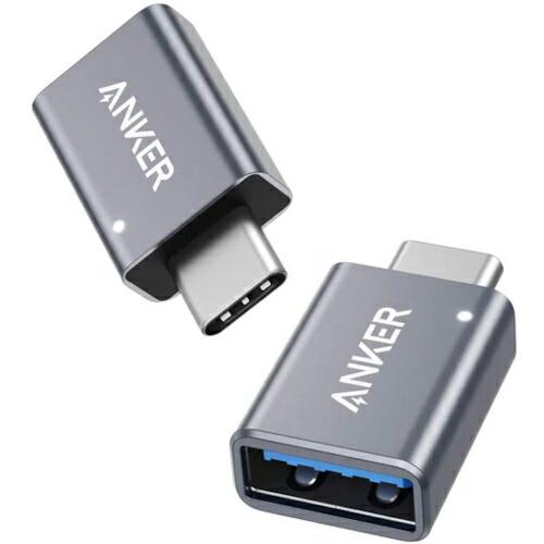 Anker USB-C&amp;USB-A変換アダプタ(USB3.0対応)2個セット ( B87310A1 ...