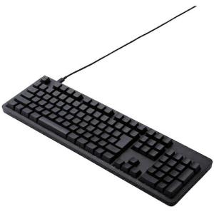ELECOM メカニカルキーボード 有線 USB Type-C着脱式 フルサイズ 茶軸 ブラック ( TK-MC50UKTBK )｜orangetool